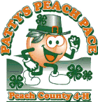 Patty's Peach Pace logo